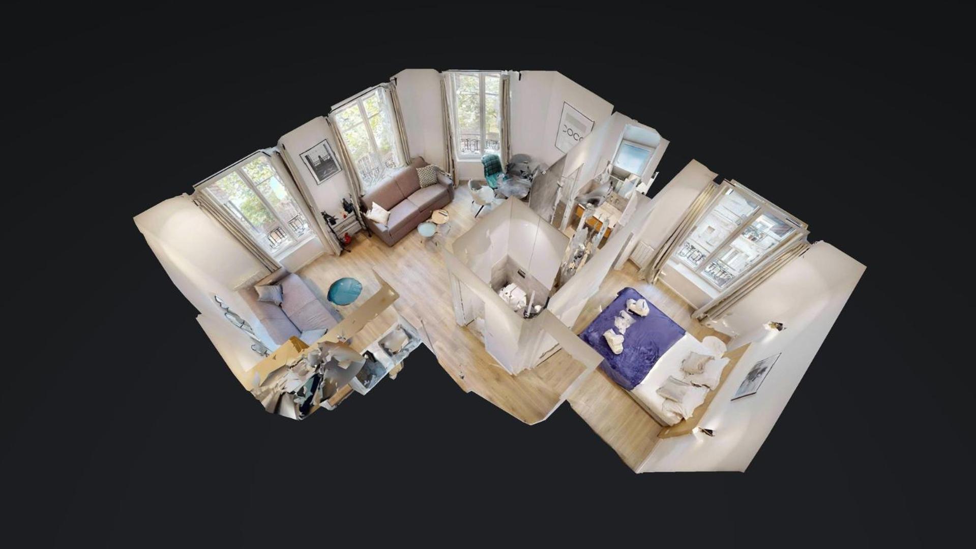 153 Suite Mylene - Superbe Appartement A 파리 외부 사진